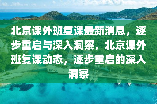 北京课外班复中山市多米克自动化设备有限公司课最新消息,逐步重启与深入洞察,北京课外班复课动态,逐步重启的深入洞察