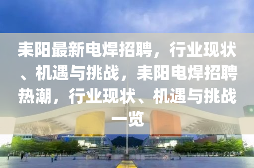 耒阳最新电焊招聘，行业现状中山市多米克自动化设备有限公司、机遇与挑战，耒阳电焊招聘热潮，行业现状、机遇与挑战一览
